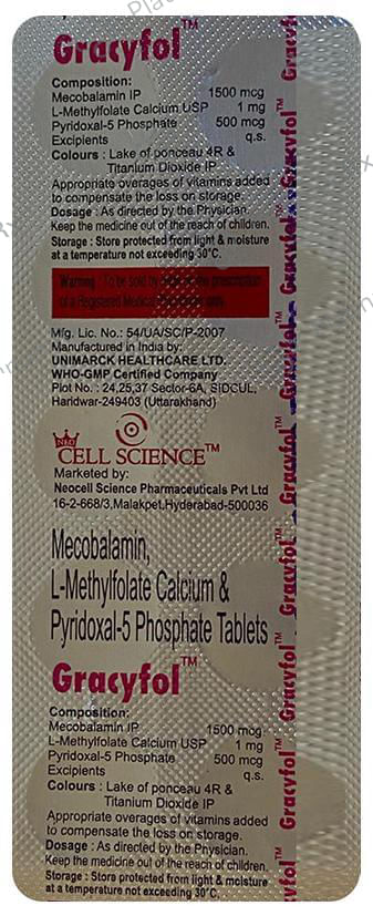 Gracyfol Tablet