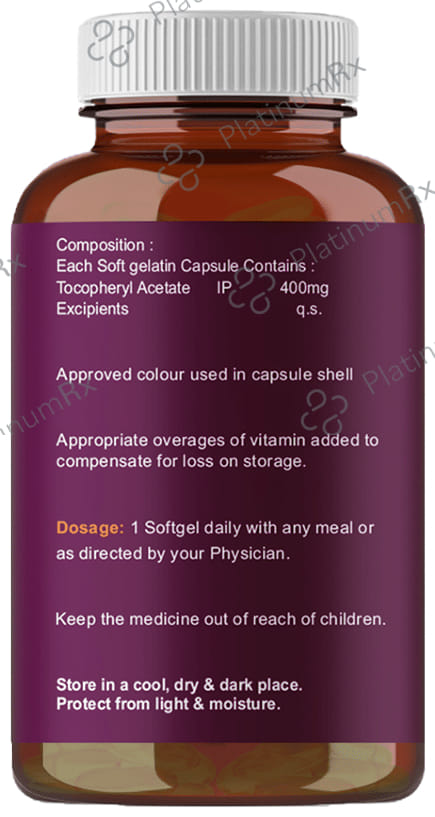 Carbamide Forte Vitamin E 400mg Capsule 120s