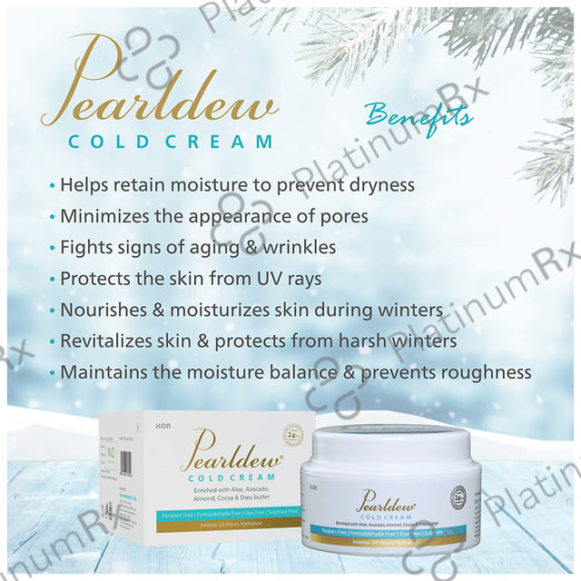 Pearldew Cold Cream 50gm