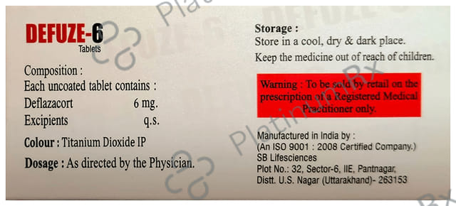 Defuze 6 Tablet