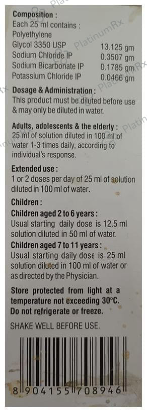 Pegeze Oral Solution Sugar Free 200ml