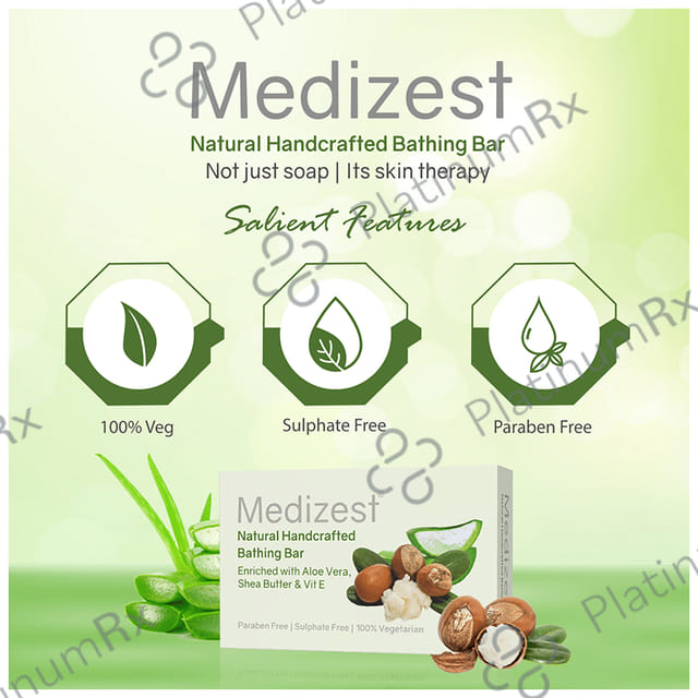 Medizest Bathing Bar (75gm Each) 6 Soap