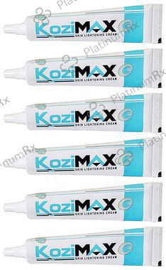 Kozimax Skin Lightening Cream (15gm Each) 6 Tube