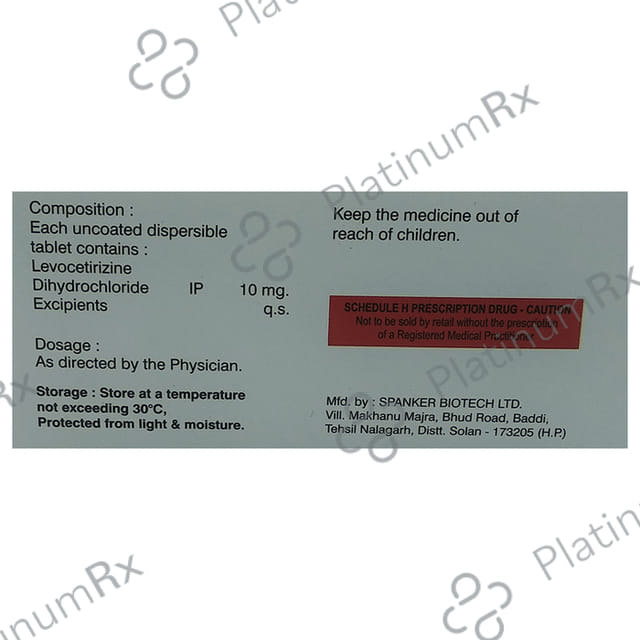 Cutiliv 10 Tablet DT