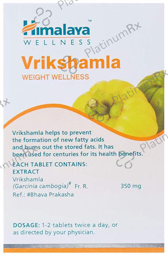 Himalaya Wellness Pure Herbs Vrikshamla Weight Wellness Tablet 60s