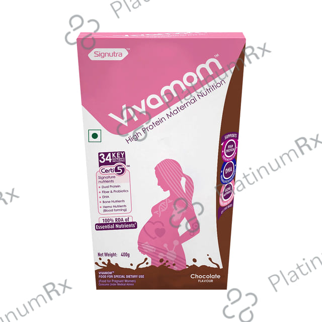 Vivamom High Protein Maternal Nutrition Supplement Chocolate Flavour Powder 400gm