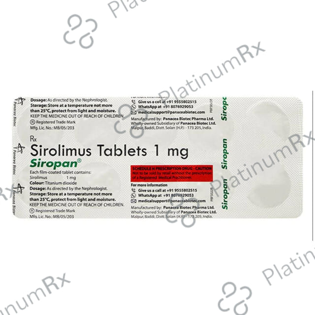 Siropan 1mg Tablet 10s