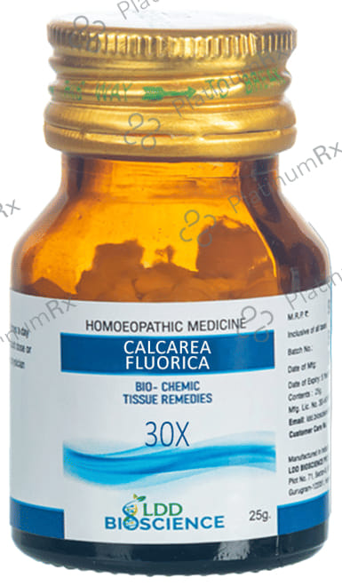 LDD Bioscience Calcarea Fluorica Biochemic Tablet 30X