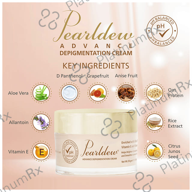 Pearldew Advance Depigmentation Cream 50gm