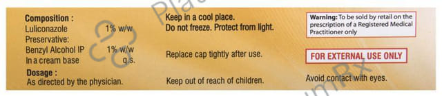 Lulilok 1% Cream 15gm