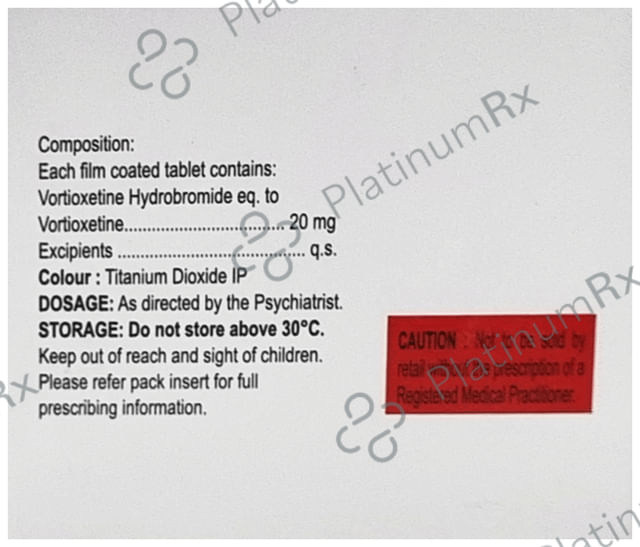 Trivoxetin 20mg Tablet 10s