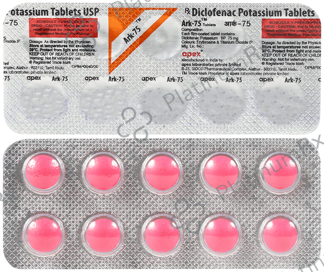Ark 75mg Tablet 10s