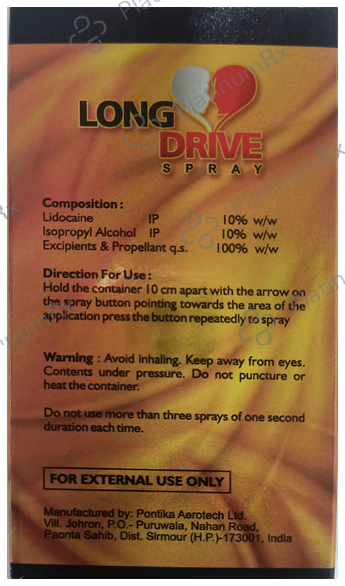 Long Drive 10% Spray 20ml