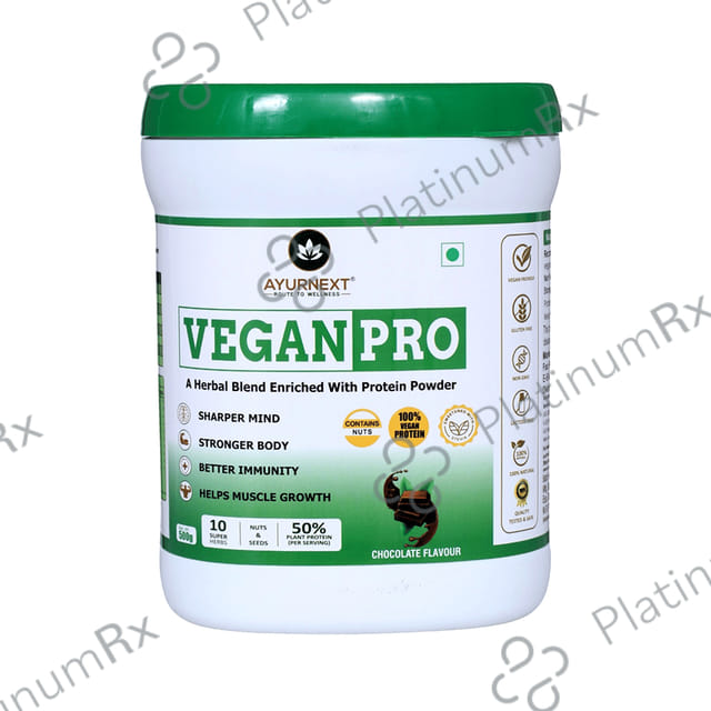 Ayurnext Vegan Pro Protein Powder Chocolate 200 gm