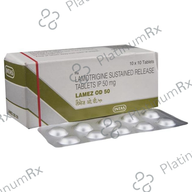 Lamez OD SR 50mg Tablet 10s