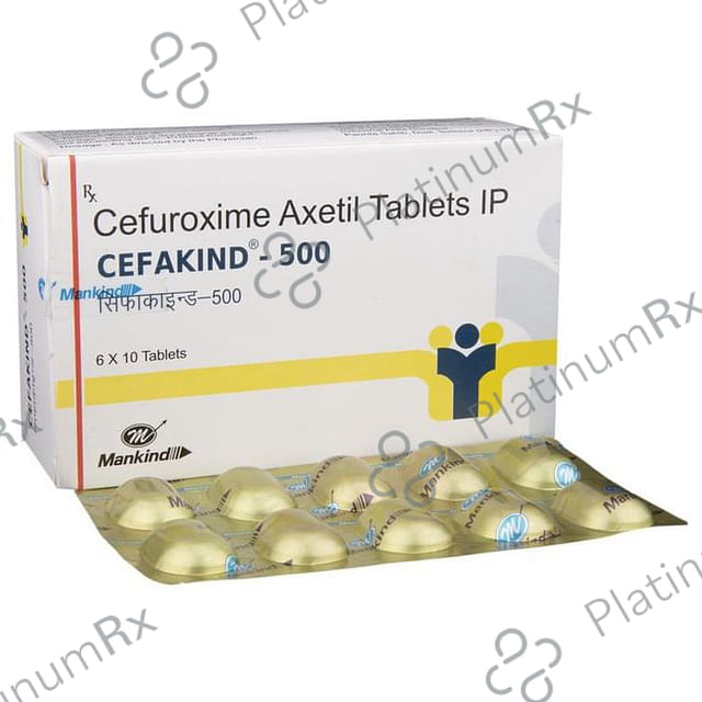 Cefakind 500mg Tablet 10s
