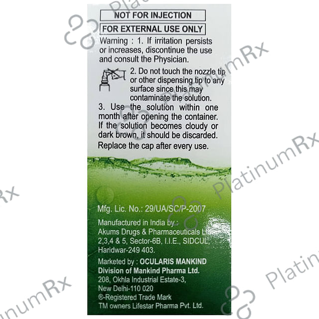 Lubistar 1% Eye Drop 10ml