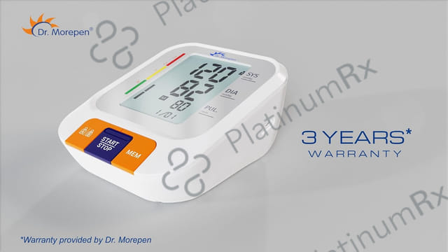 Dr Morepen BP 15 Blood Pressure Monitor 1s