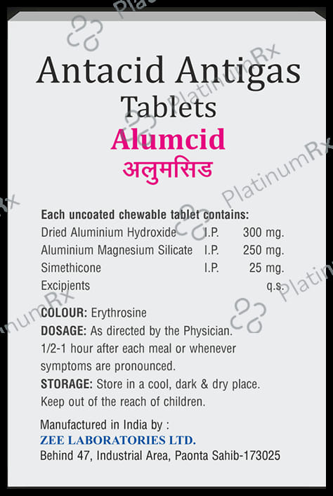 Alumcid Tablet 10s