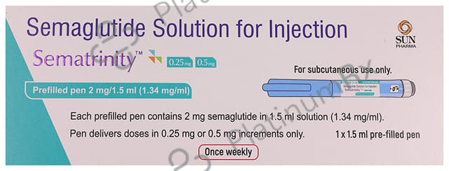 Sematrinity 0.25/0.5mg Prefilled Pen Injection 1.5ml