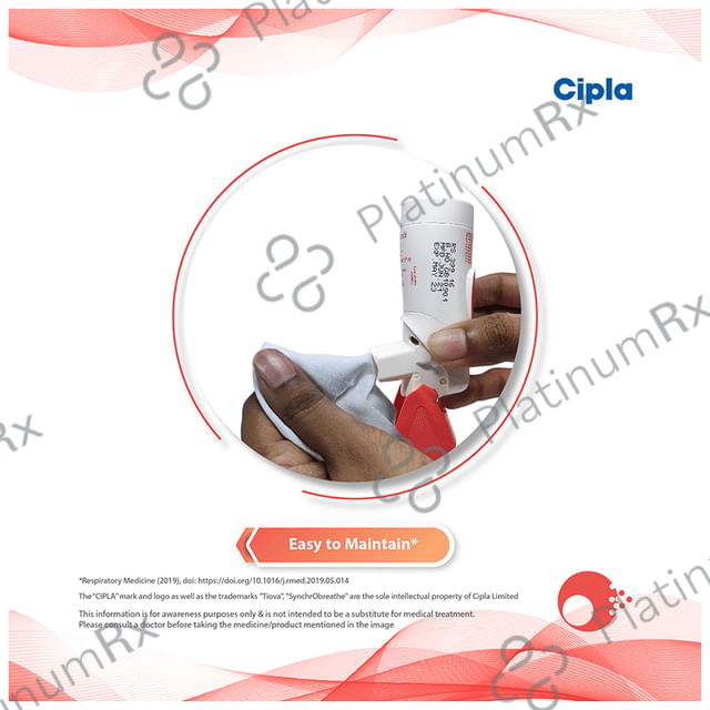 Tiova Synchrobreathe Inhaler 9mcg 120MDI