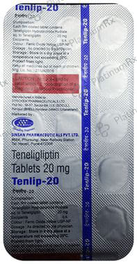 Tenlip 20mg Tablet 15s