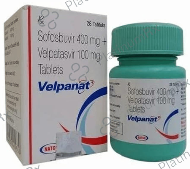 Velpanat 400/100mg Tablet 28s