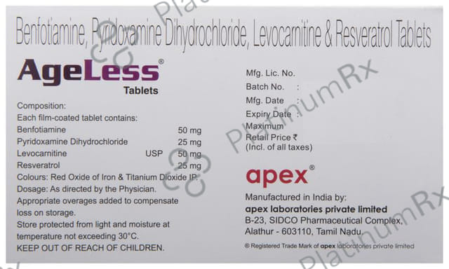 Ageless Tablet 10s