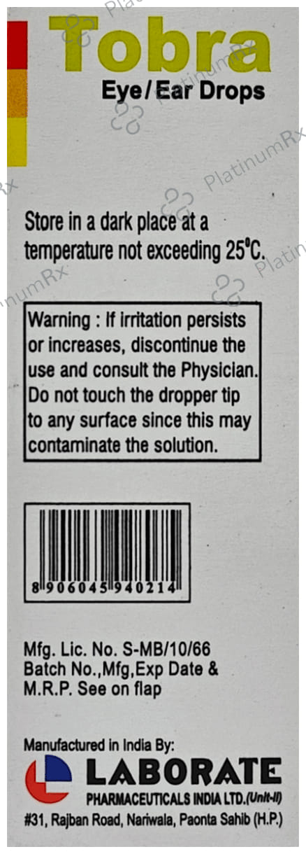 Tobra Eye Drop