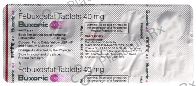 Buxoric 40mg Tablet 10s