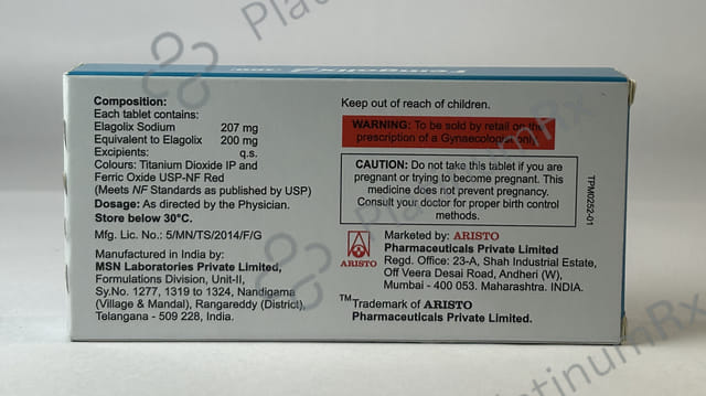 Femgolix 200mg Tablet 10s