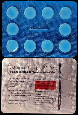 Clenorush Troche 10mg Lozenges
