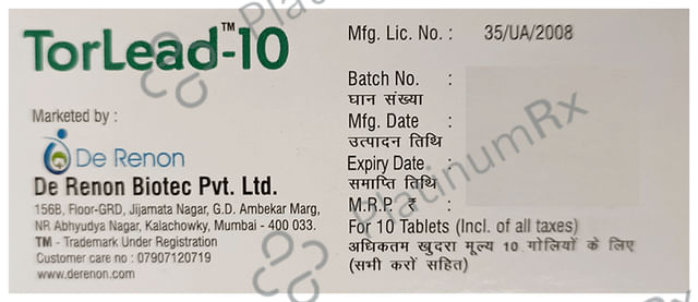 Torlead 10 Tablet