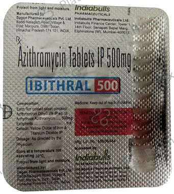 Ibithral 500mg Tablet 5 Tablet