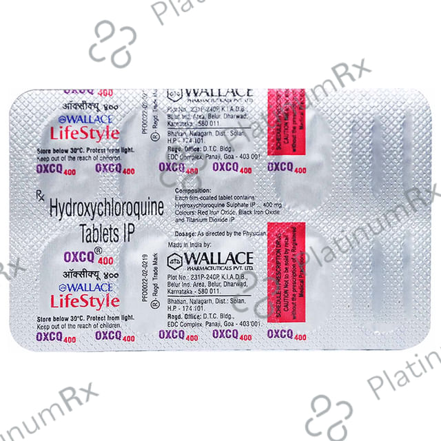 Oxcq 400mg Tablet 10s