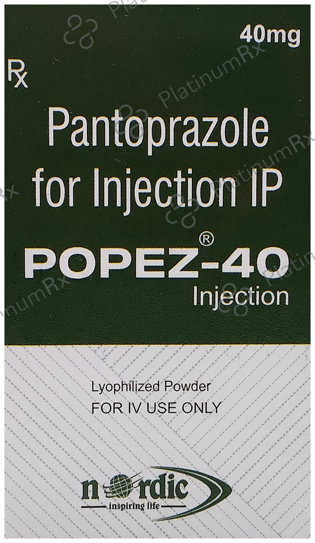 Popez 40mg Injection 1s