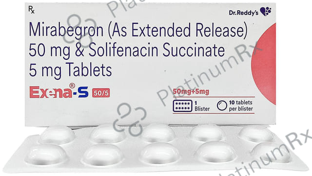 Exena S 50/5mg Tablet 10s