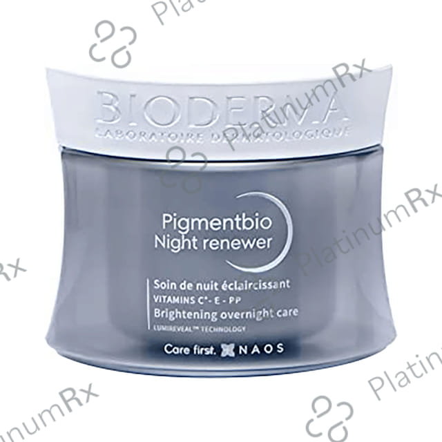 Bioderma Pigmentbio Night Renewer Cream 50ml