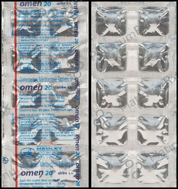 Omen 20mg Tablet 10s