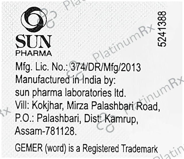 Gemer Dapa 5/2/500mg Tablet 7s