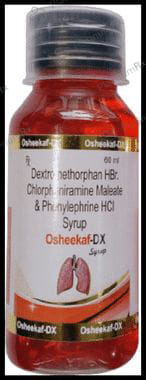 Osheekaf DX 10/5/2mg Syrup 60ml