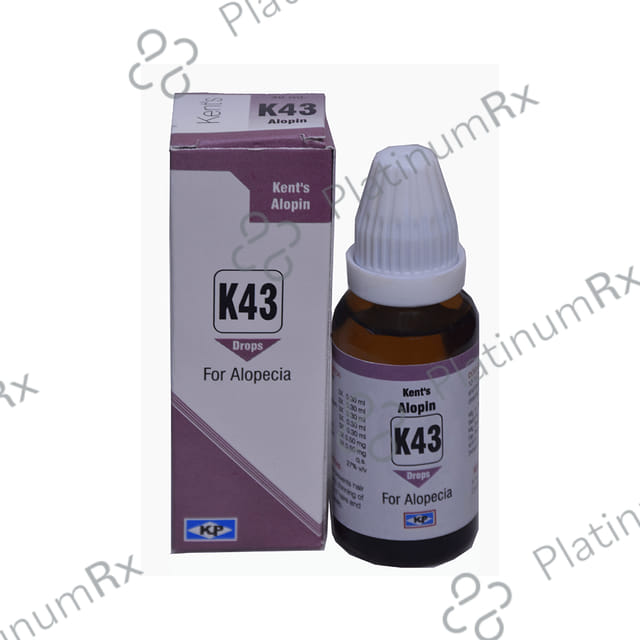 Kent's K43 Alopecia Oral Drops
