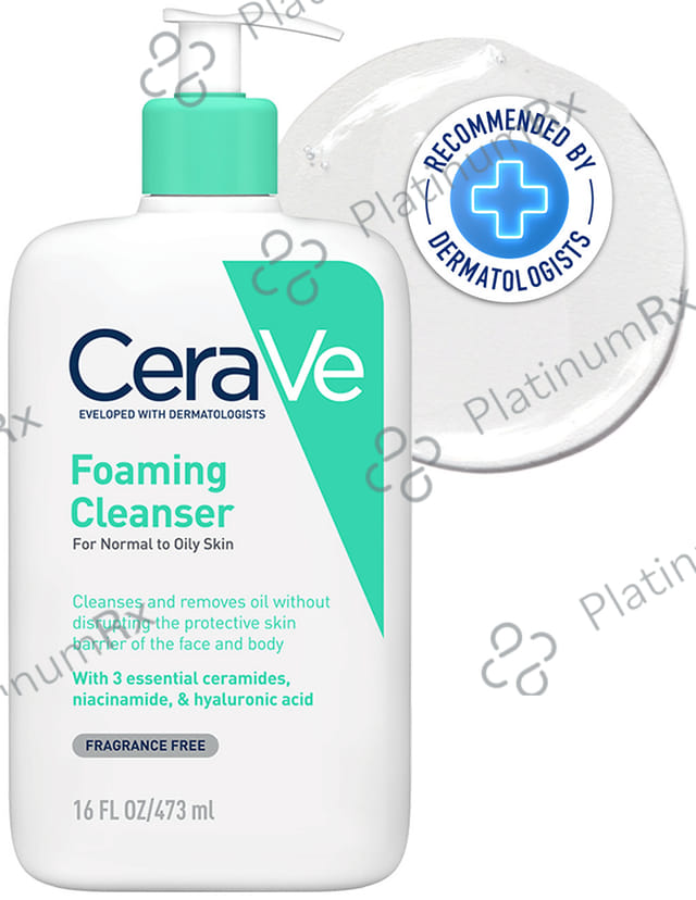 CeraVe Foaming Cleanser for Normal & Oily Skin 473 ml