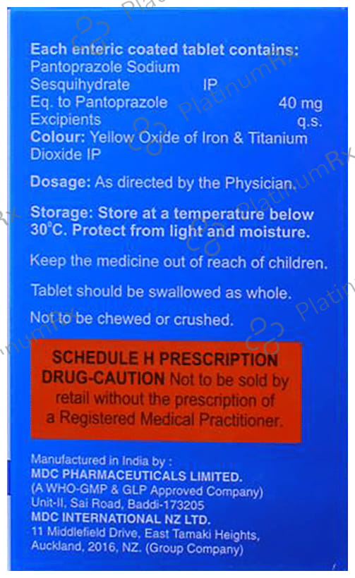 Panois 40 Tablet
