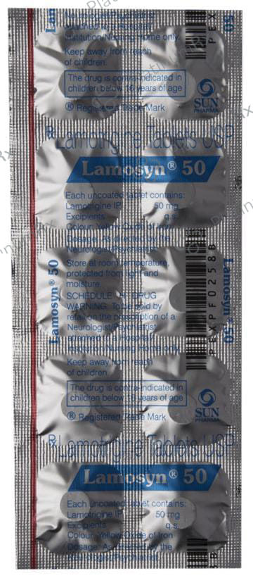 Lamosyn 50mg Tablet 10s