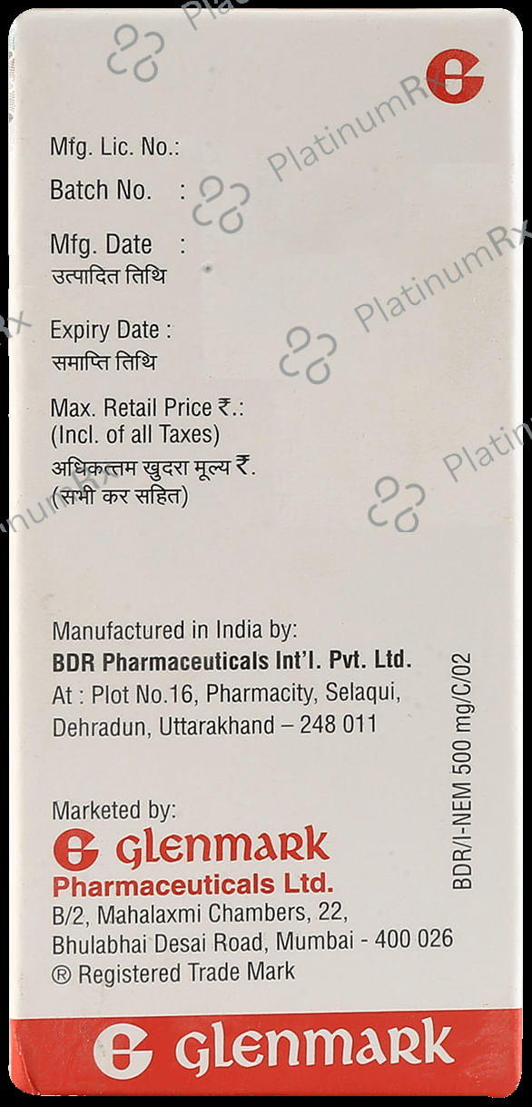 I Nem 500/500mg Injection 1s