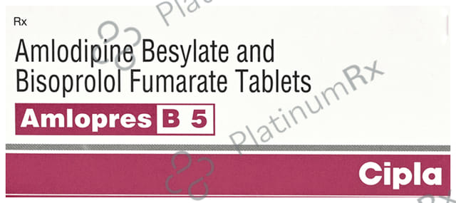 Amlopres B 5/5mg Tablet 10s