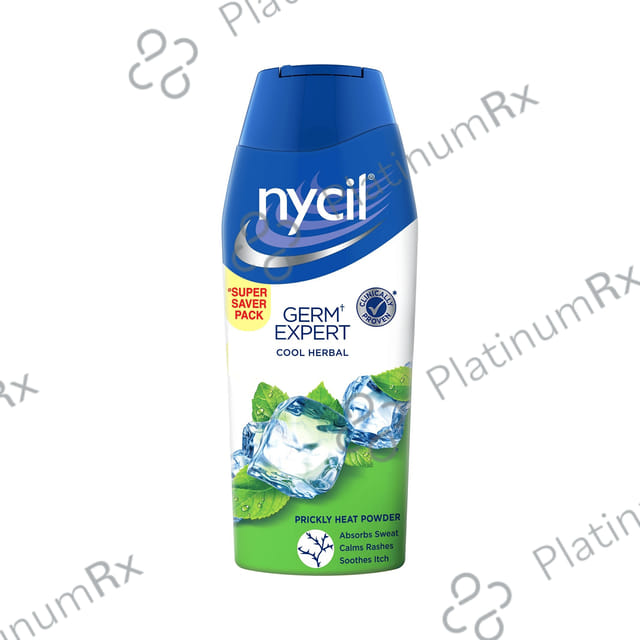Nycil Germ Expert Prickly Heat Cool Herbal Powder