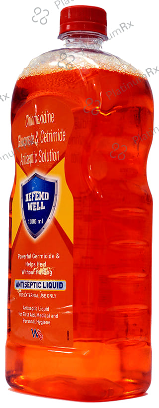 Defend Well Antiseptic Liquid 1000ml