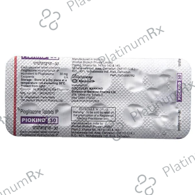 Piokind 30 Tablet